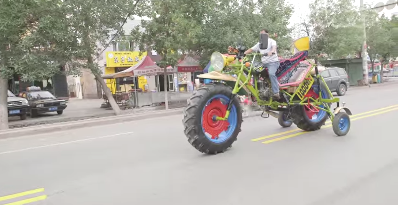 Les incroyables motos géantes de Chine