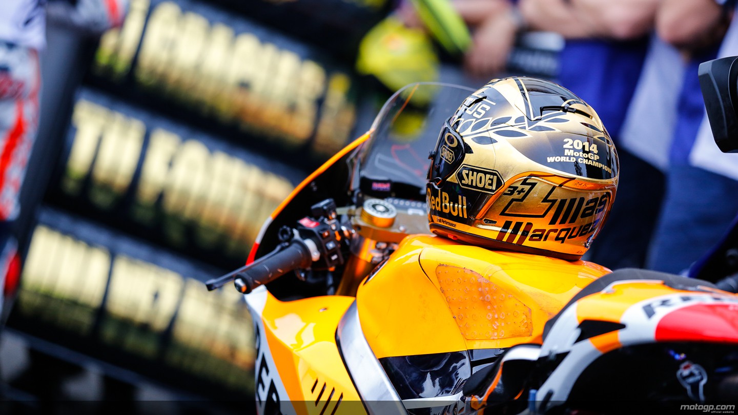 Marc Marquez, champion du monde de MotoGP en 2014 !