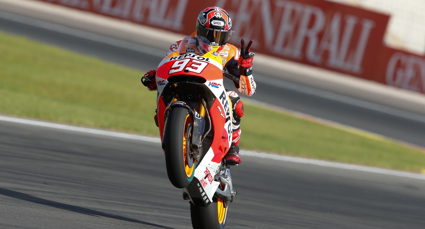 Direction Valence pour le dernier grand prix MotoGp de la saison 2014