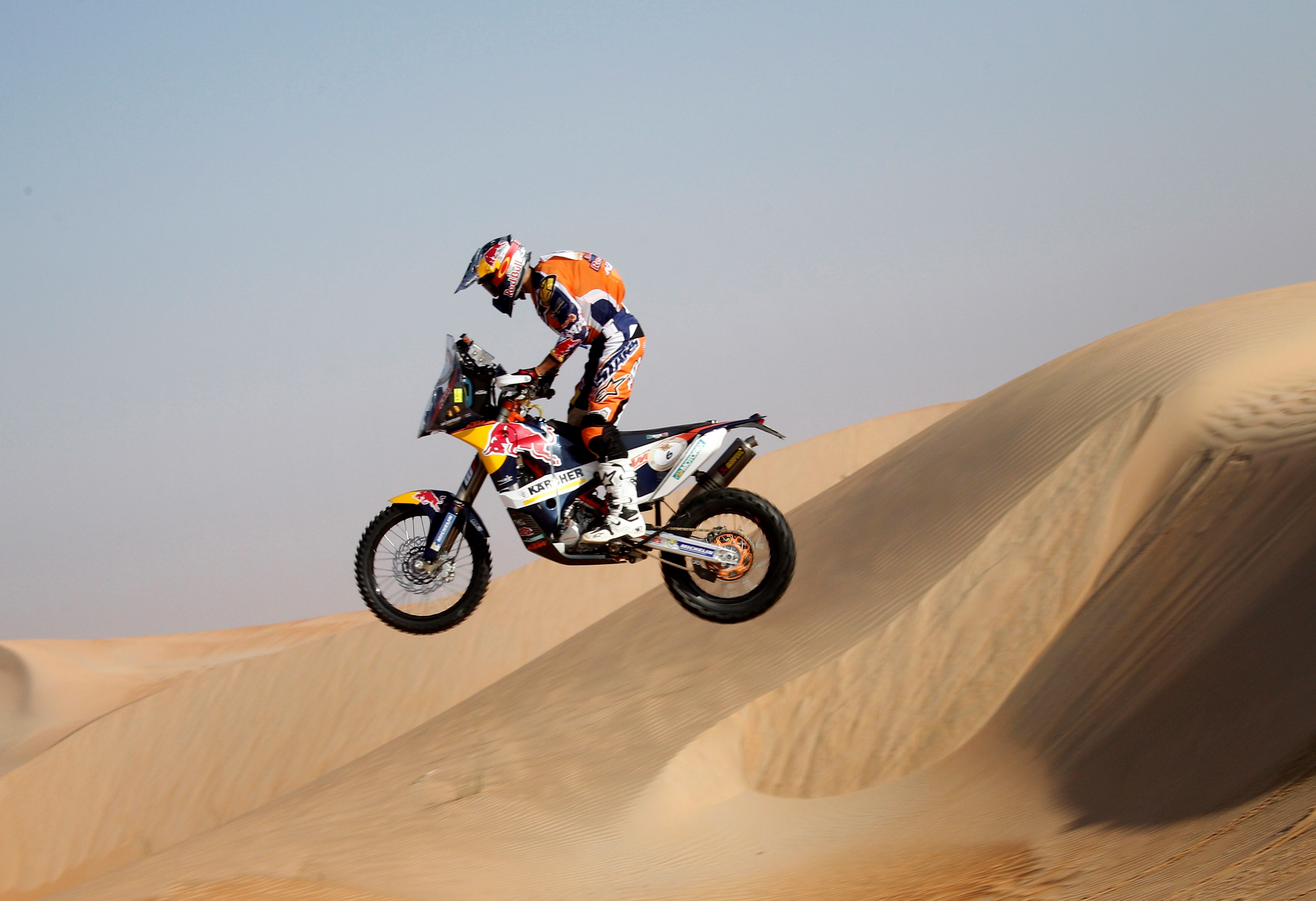 Quand Sam Sunderland s’entraine pour le Dakar 2015