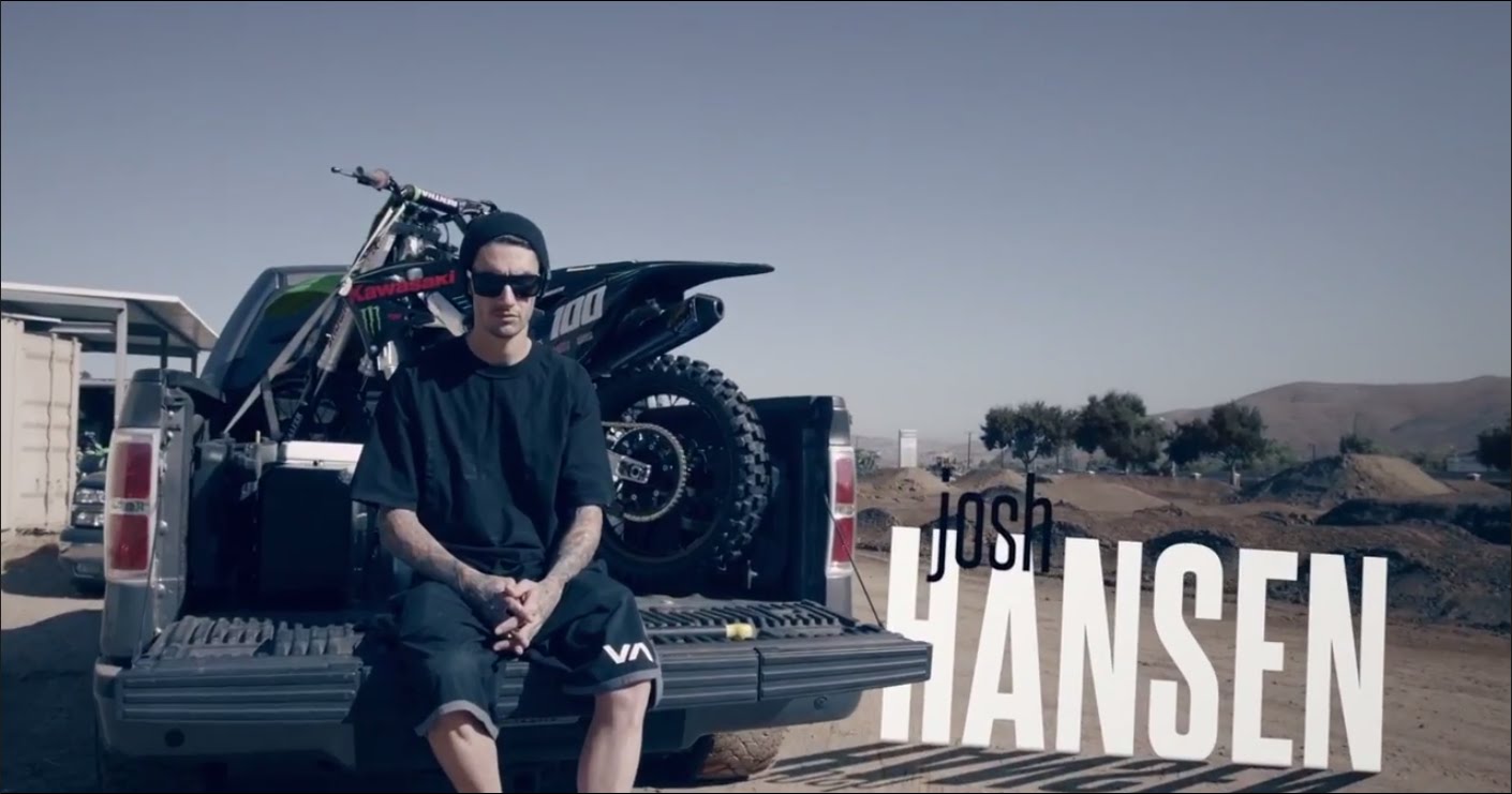 Une séance de big jumps avec Josh Hansen !