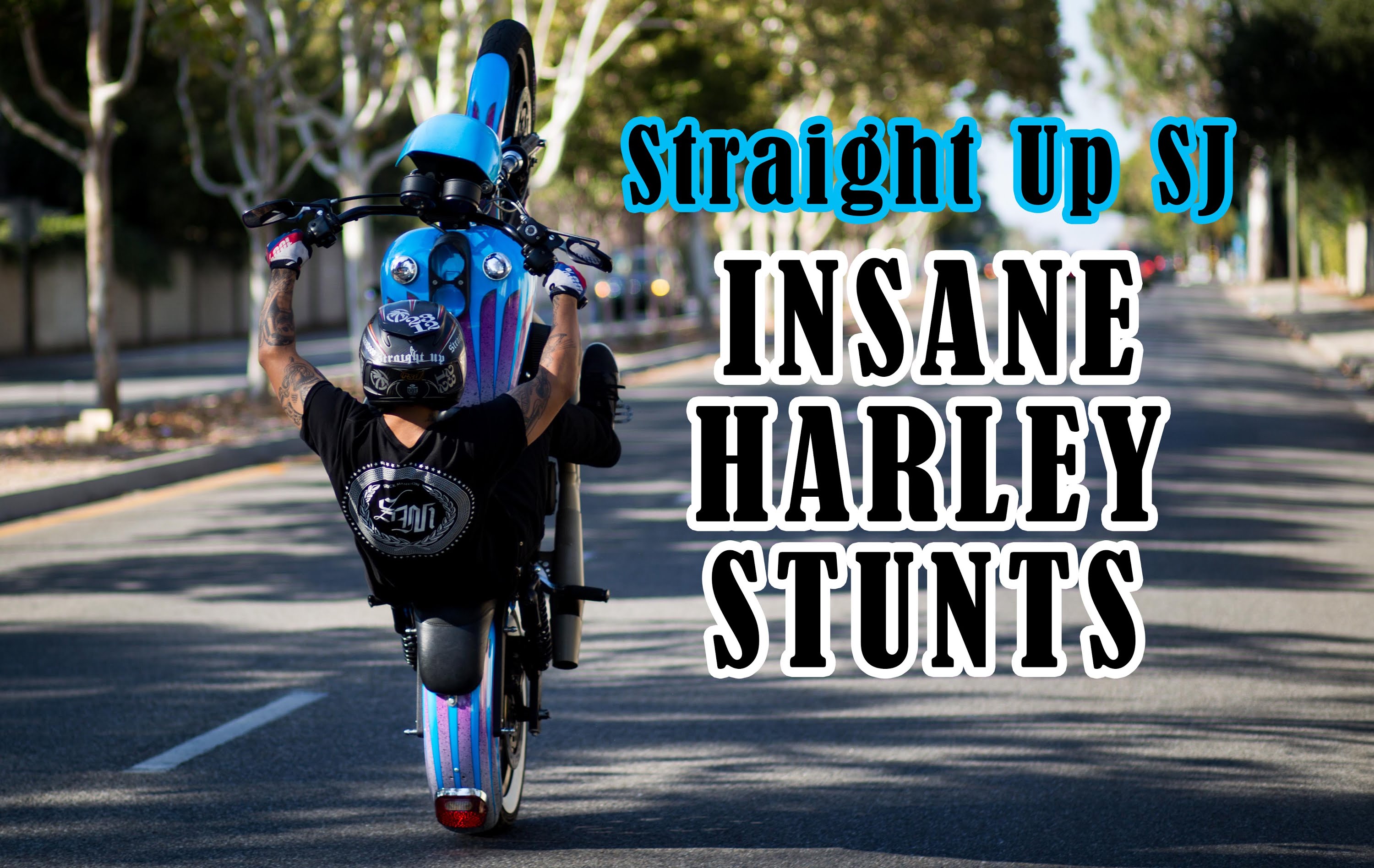 Insane Harley Stunts