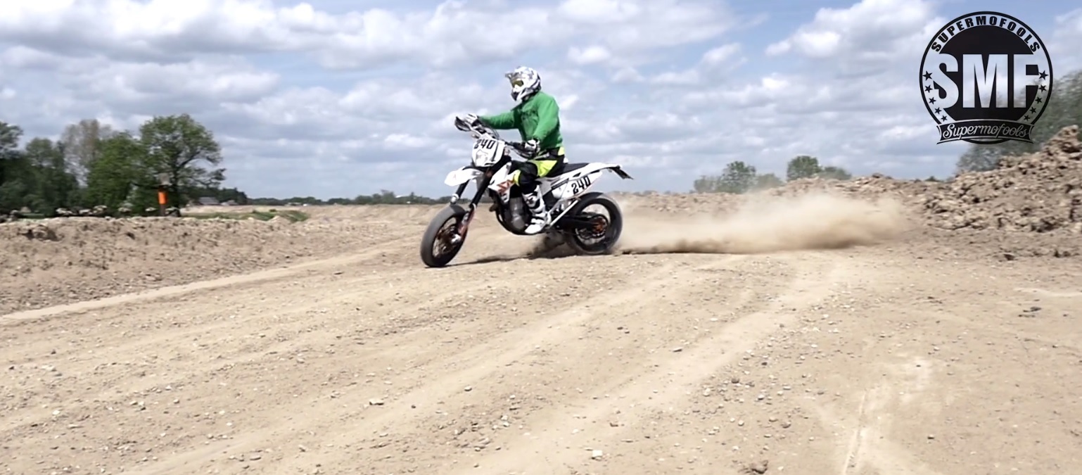 Supermotard & slow motion