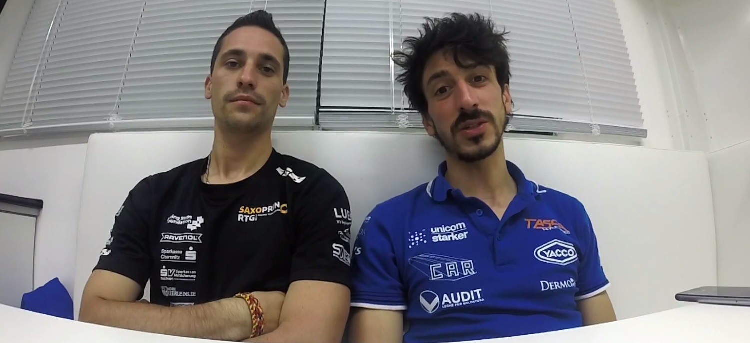 Motospot suit Louis Rossi & Alexis Masbou