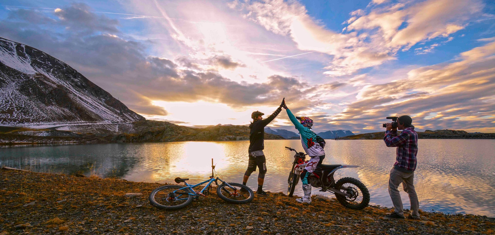 Quand VTT et Motocross partagent le même terrain de jeu