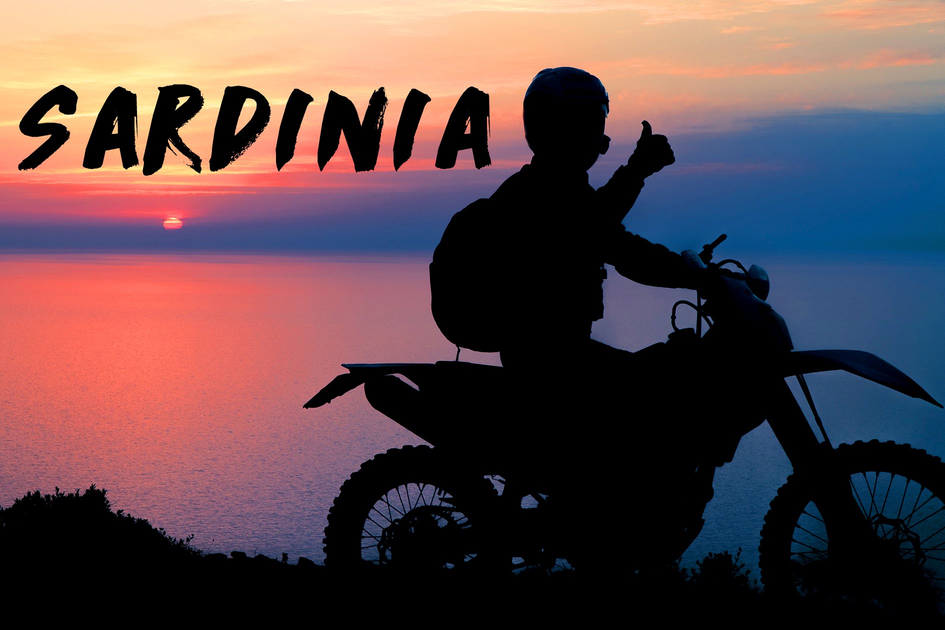 Visite de la Sardaigne en Husqvarna FE350