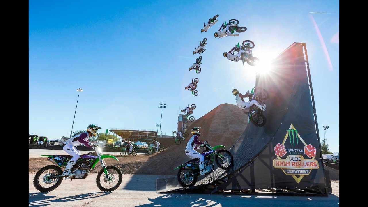 FMX High Rollers : Quarter Pipe & Whips contest